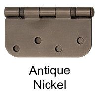 Hinge Color |  Antique Nickel